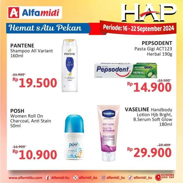 Promo Alfamidi Hemat Satu Pekan Periode 16-22 September 2024