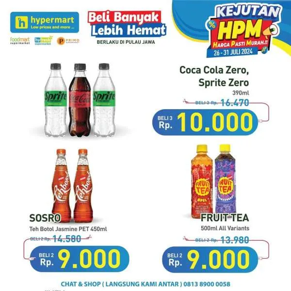 Promo Hypermart Beli Banyak Lebih Hemat Periode 26-31 Juli 2024