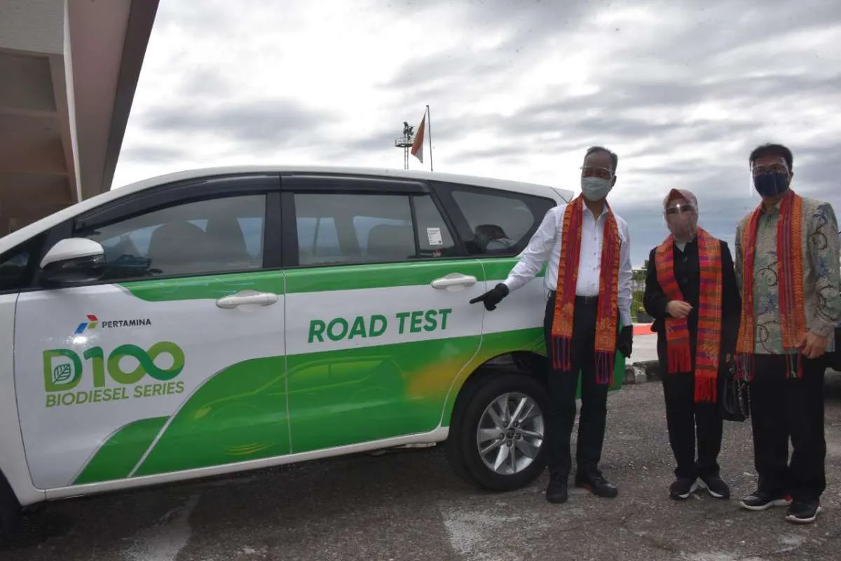 Bahan Bakar 100% Sawit besutan Pertamina sudah diuji Toyota Innova sejauh 200 KM