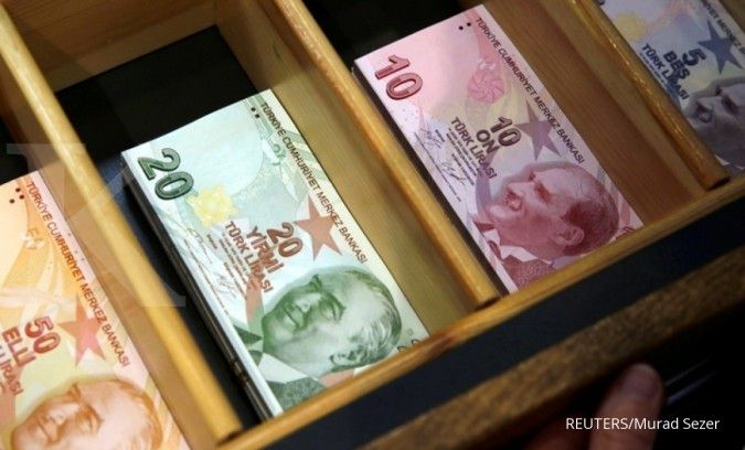 Bank sentral Turki memangkas suku bunga 250 basis points