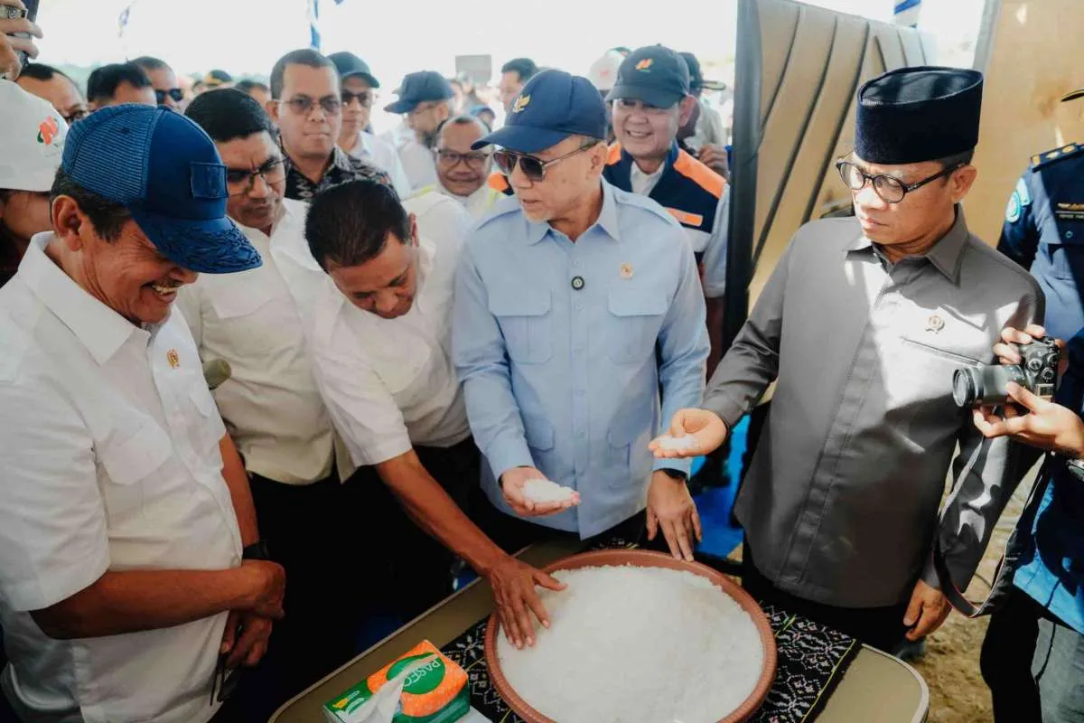 Nindya Karya Percepat Pembangunan Kawasan Sentra Industri Garam Nasional