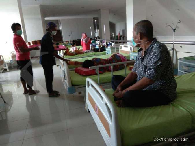 Sudah ada 3.829 orang menjalani karantina di Jawa Timur