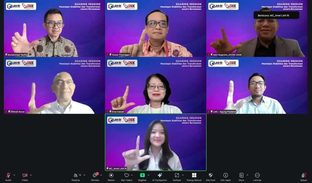 Hadapi Tantangan Era Digital, LAN dan GNIK Beri Pembekalan Kepemimpinan Bagi ASN