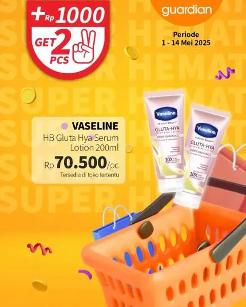 Promo Guardian Super Hemat Periode 1-14 Mei 2025