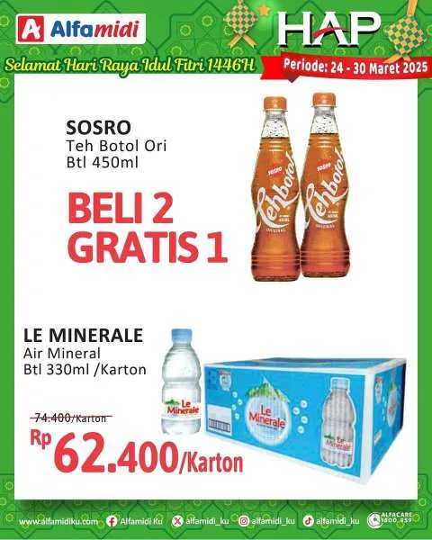 Promo Alfamidi Hemat Satu Pekan Periode 24-30 Maret 2025