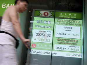 Sektor perbankan gerus indeks Hang Seng