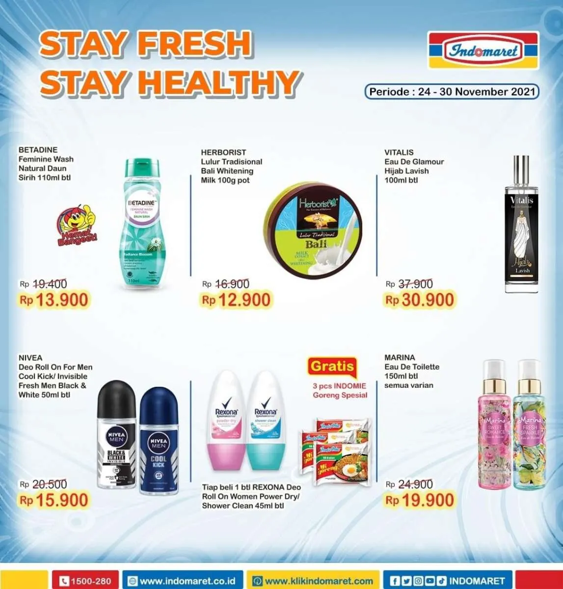 Katalog Promo Indomaret Super Hemat Periode 24-30 November 2021