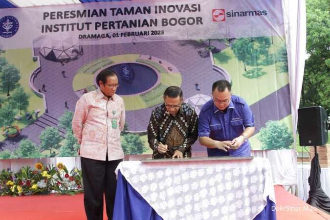 ​​​Peresmian Taman Plaza Inovasi IPB, Sinar Mas Dukung IPB Menjadi Green Campus