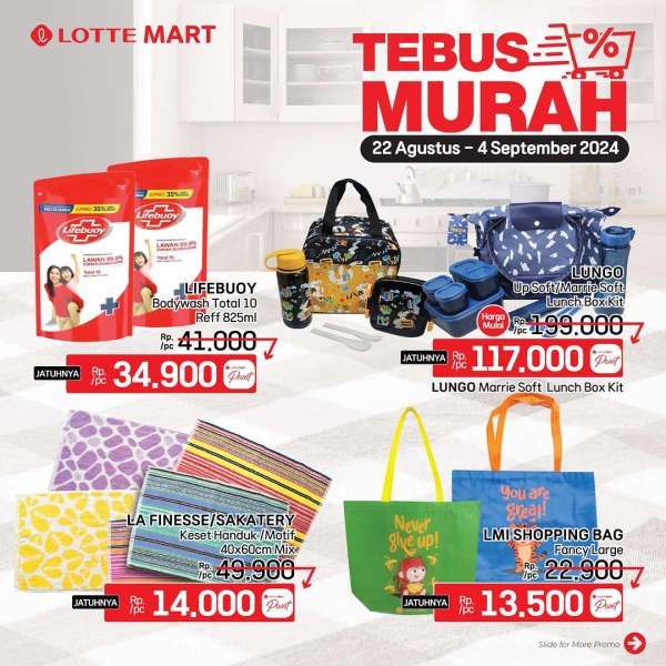 Promo Lotte Mart Tebus Murah 22 Agustus-4 September 2024