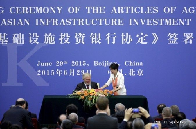 RI akan utang US$ 1,2 miliar ke AIIB