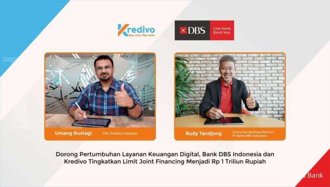 Dorong Pertumbuhan Keuangan Digital, Bank DBS Indonesia & Kredivo Tingkatkan Limit Joint Financing Menjadi Rp 1 triliun