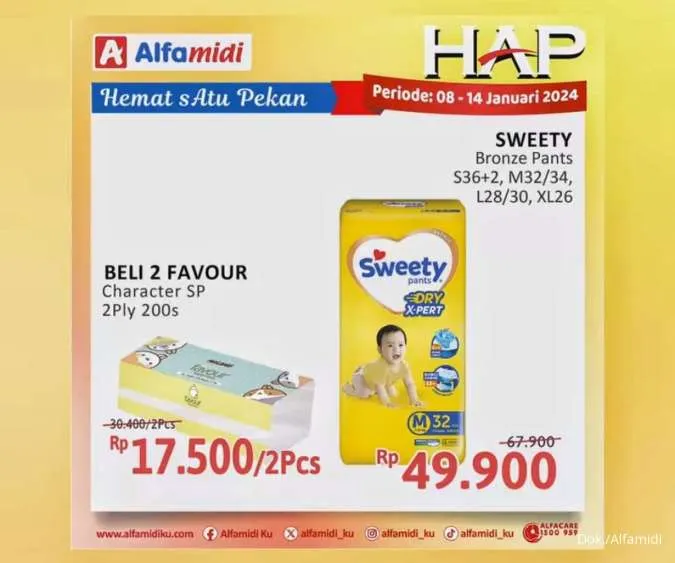 Promo Alfamidi Hemat Satu Pekan Periode 8-14 Januari 2024