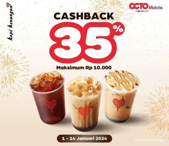 Promo Kopi Kenangan x Octo Mobile