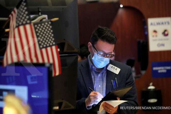 Wall Street melemah, terseret aksi jual akibat kekhawatiran pemulihan ekonomi 
