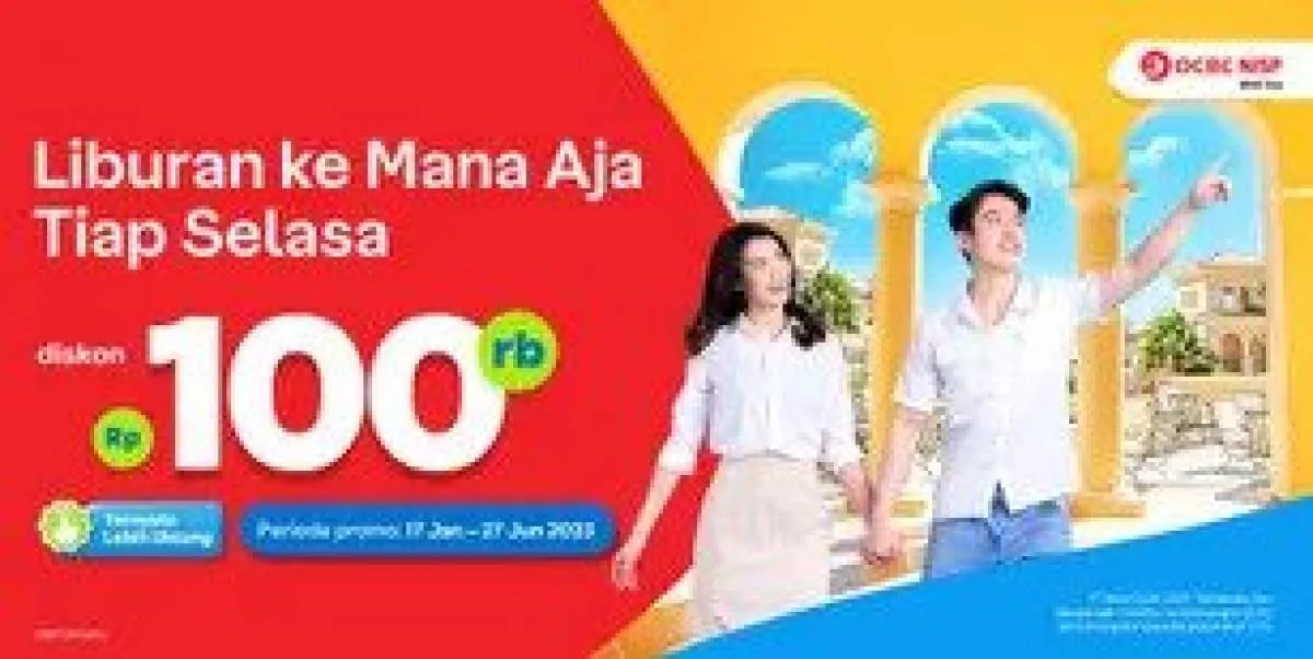 Promo Kartu Kredit OCBC NISP Setiap Selasa, Diskon Produk Traveloka Rp 100.000