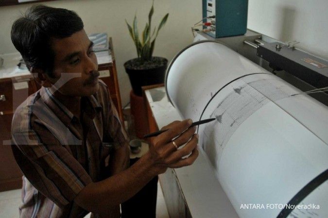 Gempa 6,5 SR di Jawa Tengah tak berpotensi tsunami