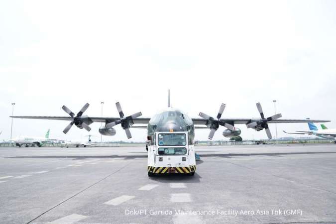 Garuda Maintenance (GMFI) Kerja Sama Dengan TNI AU Perkuat Bisnis Perawatan Pesawat