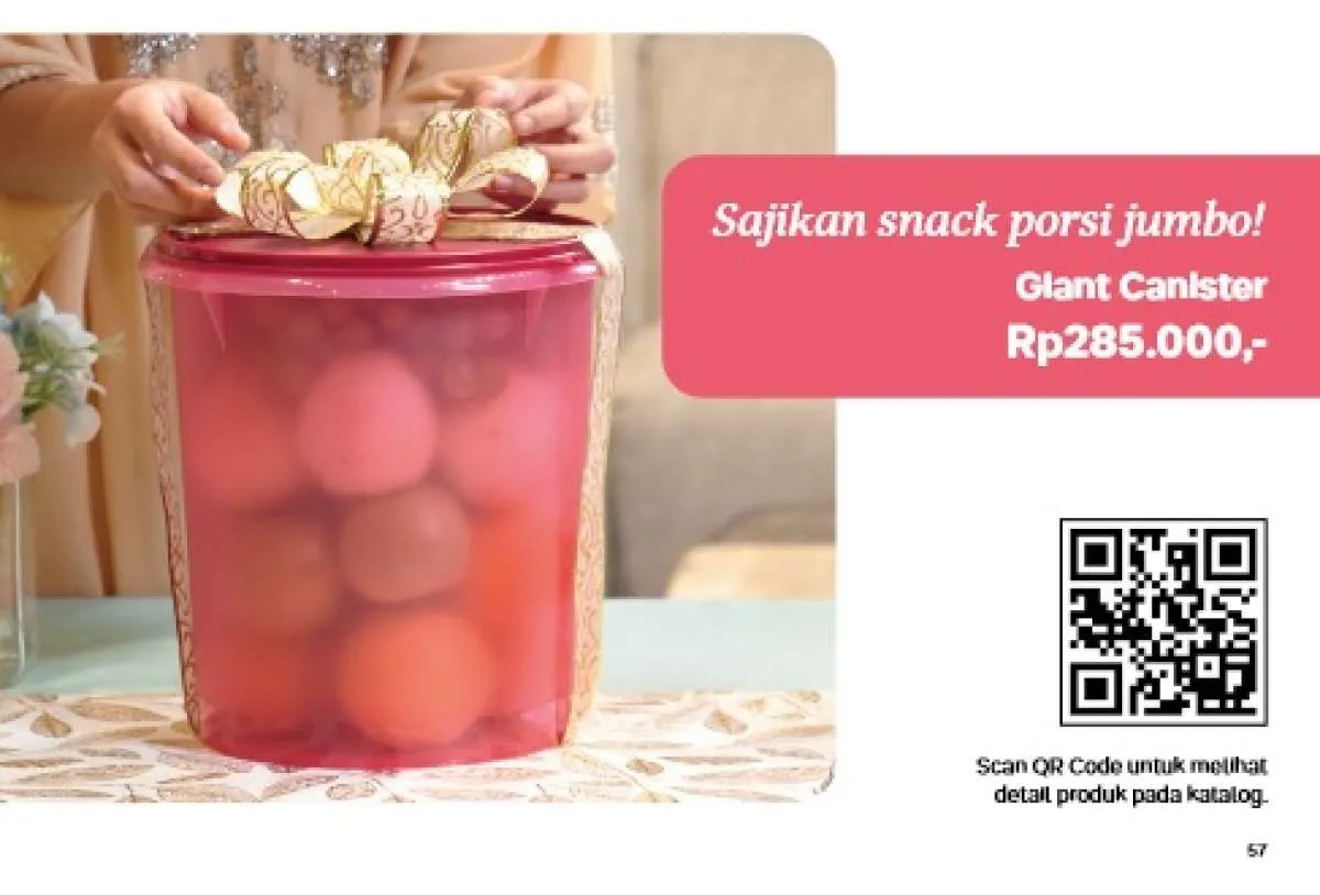 Katalog Promo Tupperware Desember 2023, Khusus Canister Ada Banyak Potongan Harga