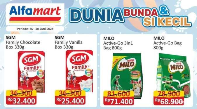 Promo Susu Keluarga di Alfamart, Potongan Harga Lumayan Berlaku sampai 30 Juni 2023