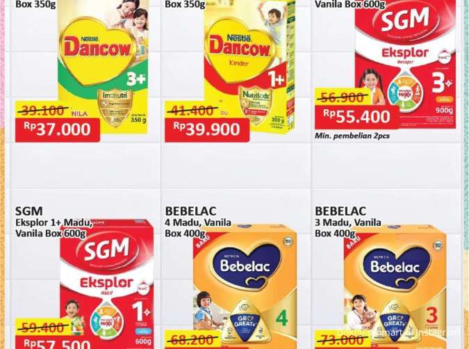 Promo JSM Alfamart Minggu 15 Juni 2025, Promo Susu untuk Anak di Akhir Pekan
