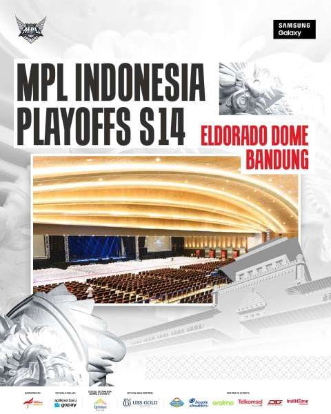 Lokasi Playoff MPL S14 Eldorado Dome Bandung