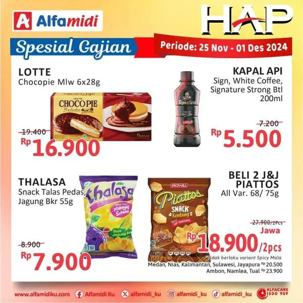 Promo Alfamidi Hemat Satu Pekan Periode 25 November-1 Desember 2024