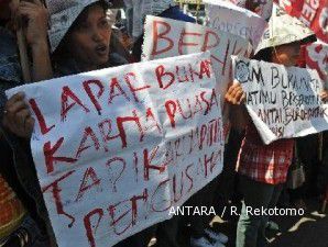 Eksekusi Jamsostek Ditunda, Ratusan Eks Karyawan Hotel Indonesia Demo