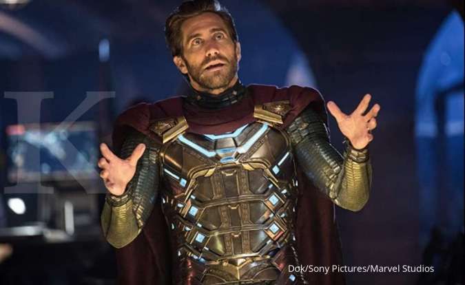 Mysterio (Jake Gyllenhaal) di film Spider-Man: Far From Home
