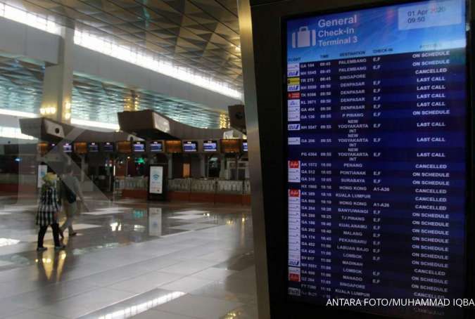 Catat! Ini layanan di bandara Soetta yang dihentikan saat PSBB di Tangerang Raya