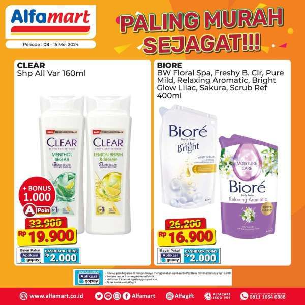 Promo Alfamart Paling Murah Sejagat Periode 8-15 Mei 2024