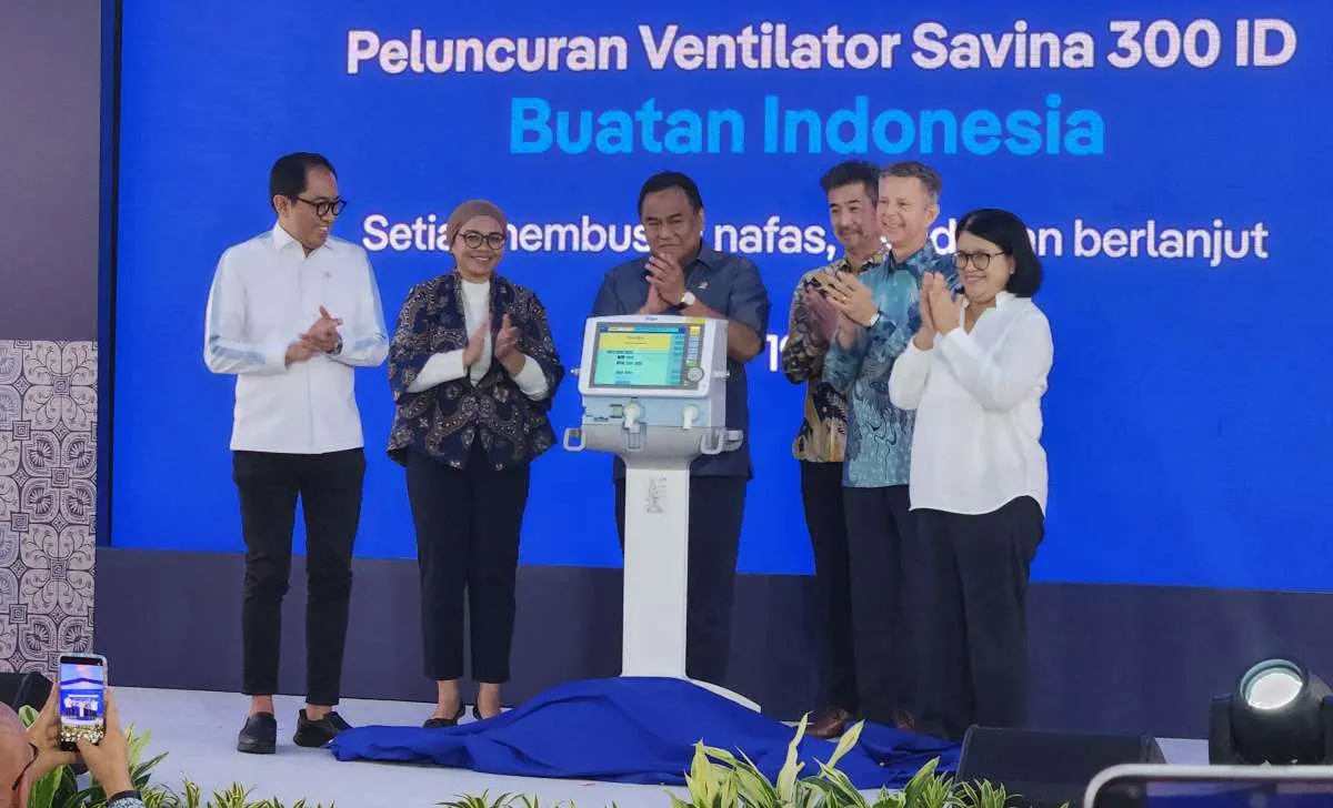 Dräger Indonesia Luncurkan Ventilator Buatan Indonesia, Savina 300 ID