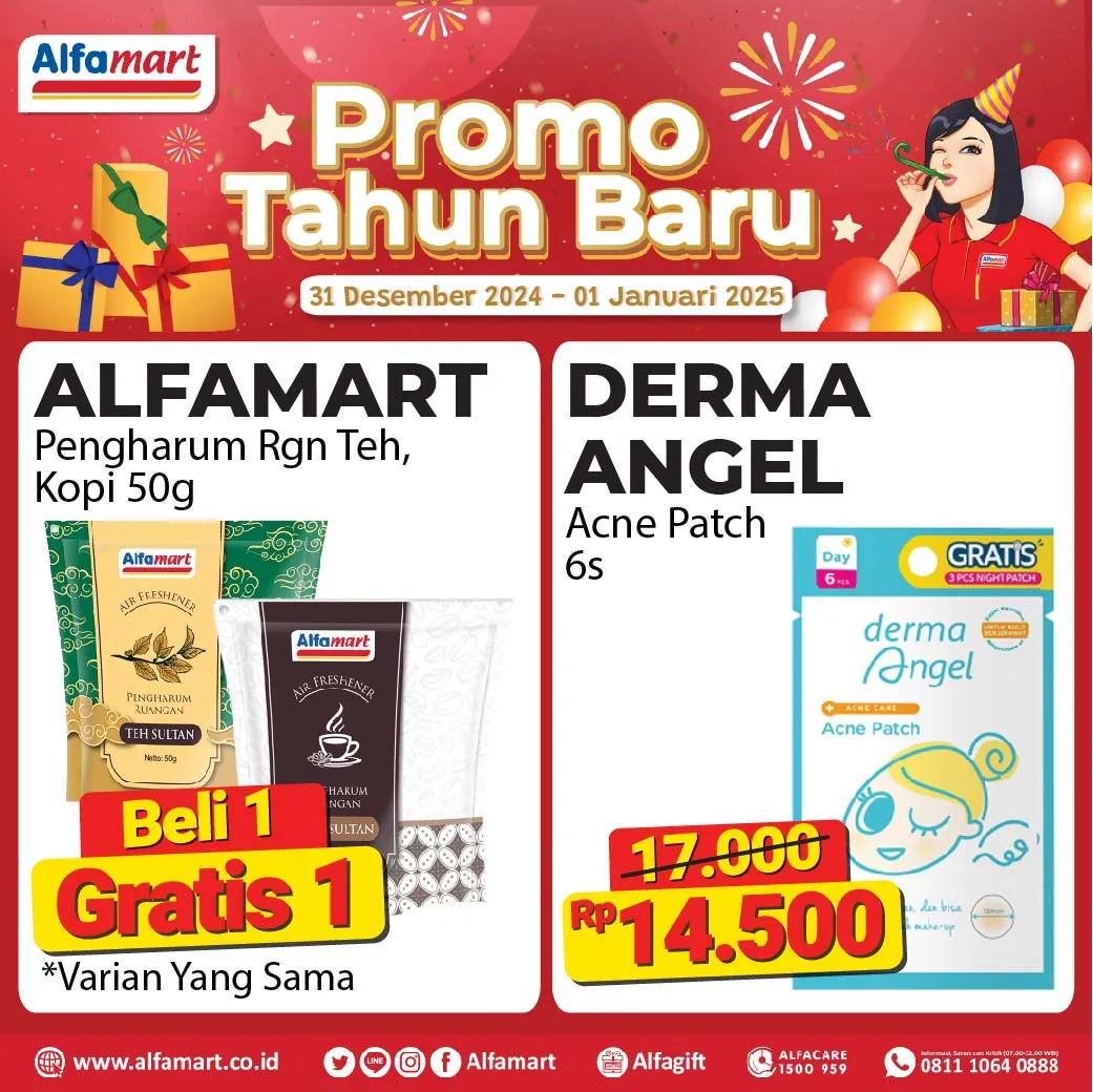 Promo Alfamart Spesial Tahun Baru Periode 31 Desember 2024-1 Januari 2025