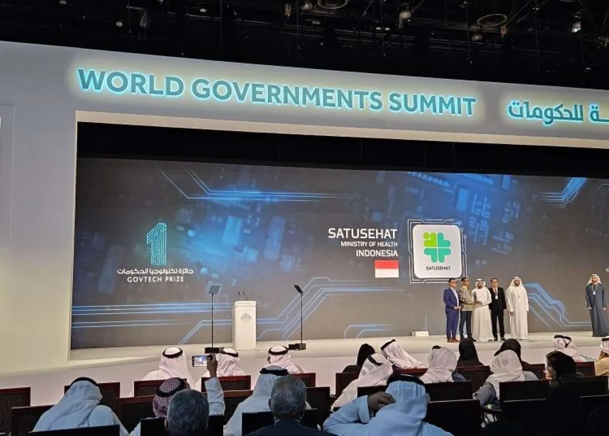 SATUSEHAT Raih Penghargaan The GovTech Prize di World Governments Summit 2024