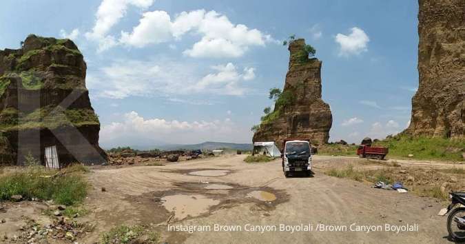 Asalnya bukit biasa, kini Brown Canyon Boyolali jadi tempat wisata