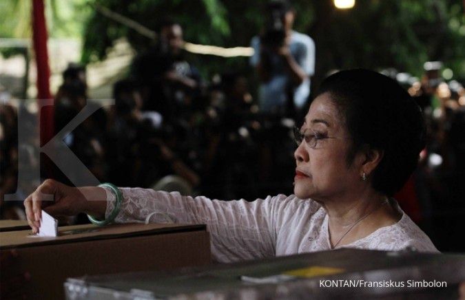 Megawati: Terima kasih telah gunakan hak pilih