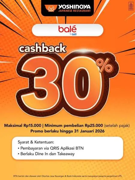 Promo Yoshinoya x Bale by BTN