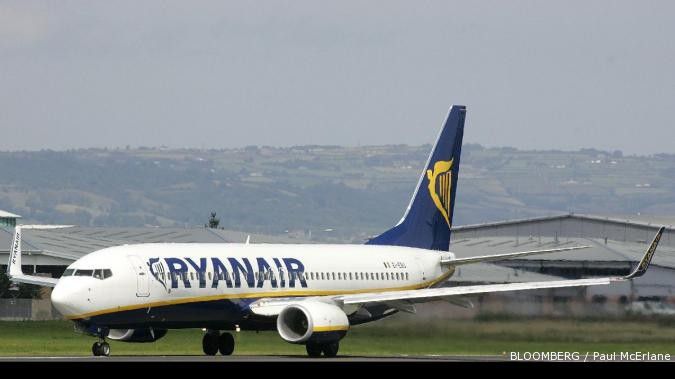 Ide radikal Ryanair: pesawat berpintu lebih lebar