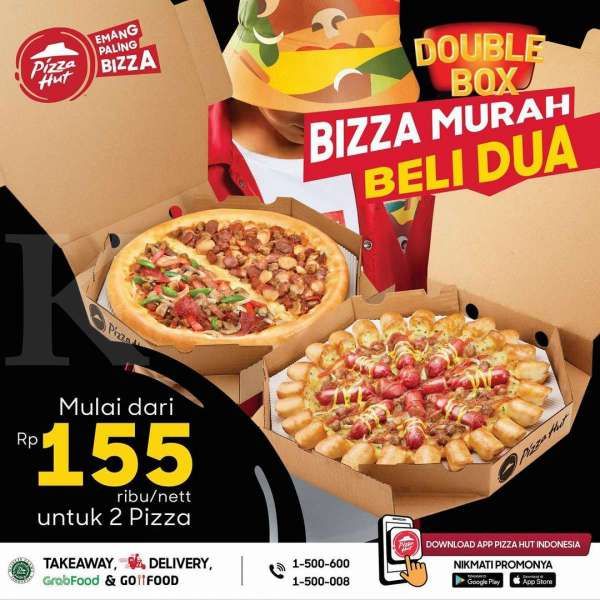 Promo Pizza Hut hari ini 19 Februari 2021, harga 2 pizza mulai Rp 155.000