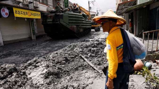Topan Super Ragasa Terjang Taiwan, 14 Tewas dan 129 Hilang