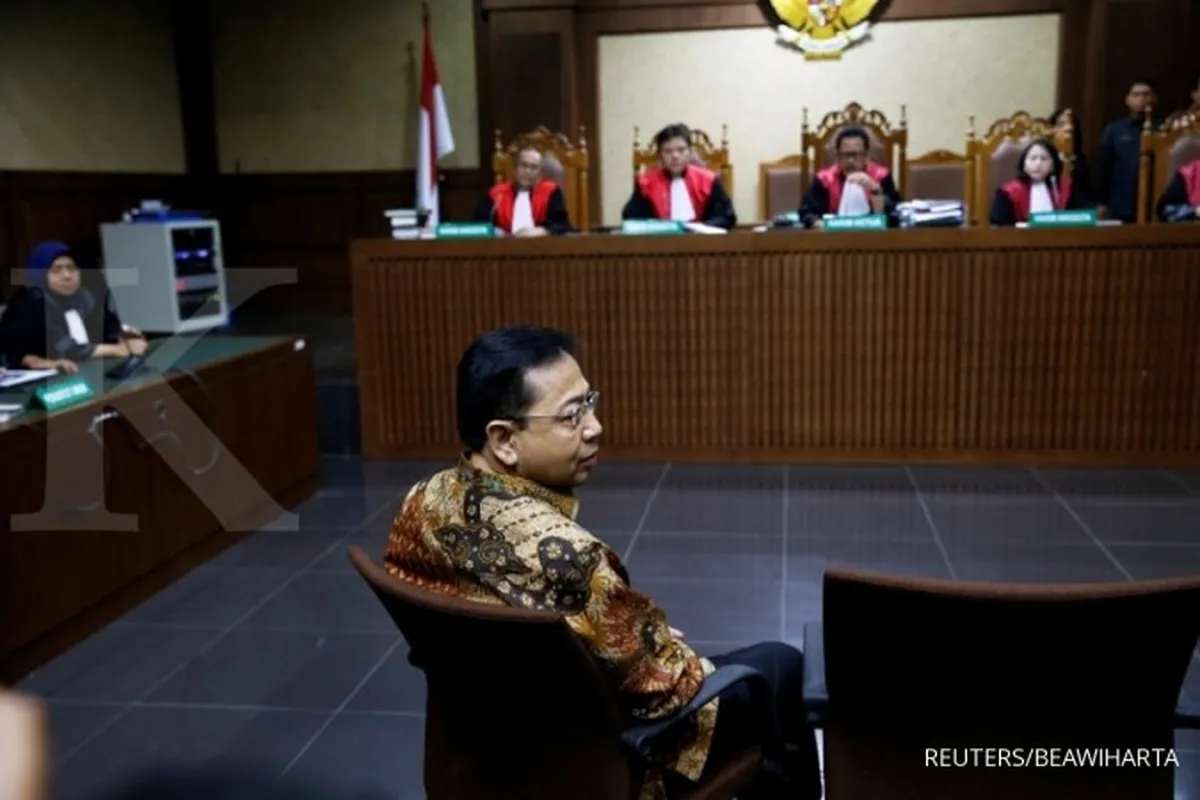 Setya Novanto terima vonis 15 tahun penjara