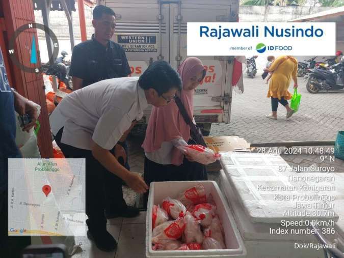 Rajawali Nusindo Salurkan Bantuan Pangan ke 374.197 KRS di Jatim,Tekan Angka Stunting