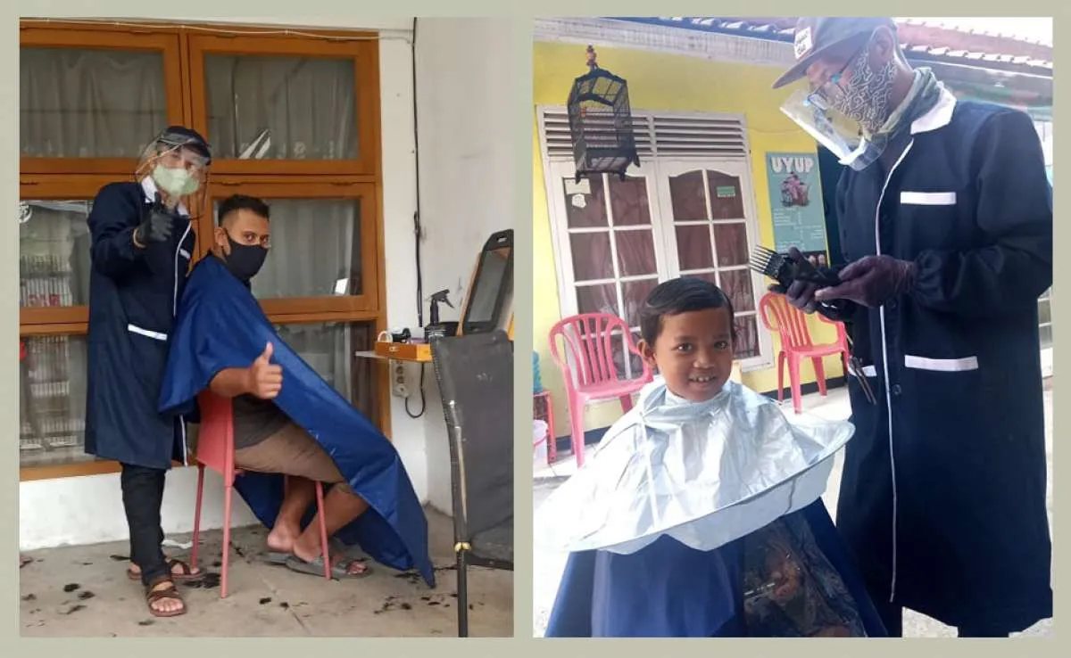 Order online kini menjadi penyelamat usaha barbershop
