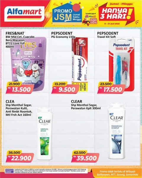 Promo JSM Alfamart Periode 11-13 Juli 2025