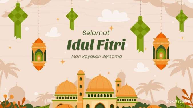 Download Kartu Ucapan Idul Fitri yang Bisa Diedit, Desain Terbaru dan Gratis