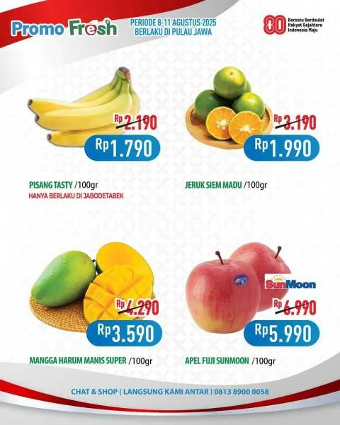 Promo JSM Hypermart Hyper Diskon Weekend Periode 8-11 Agustus 2025