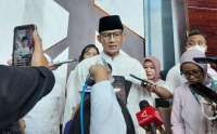 Giliran Sandiaga Uno yang Sambangi Rumah Prabowo di Malam Idul Fitri