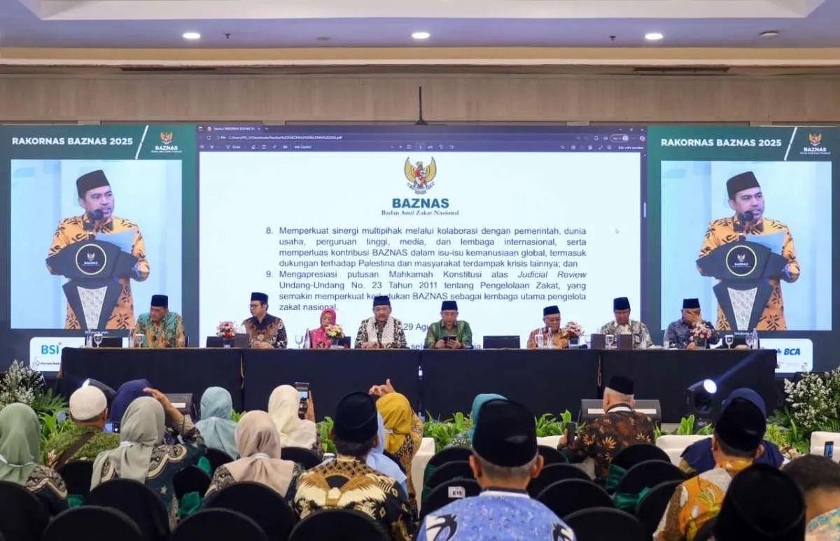 Rakornas BAZNAS 2025 Hasilkan 9 Resolusi Perkuat Tata Kelola Zakat Dukung Asta Cita