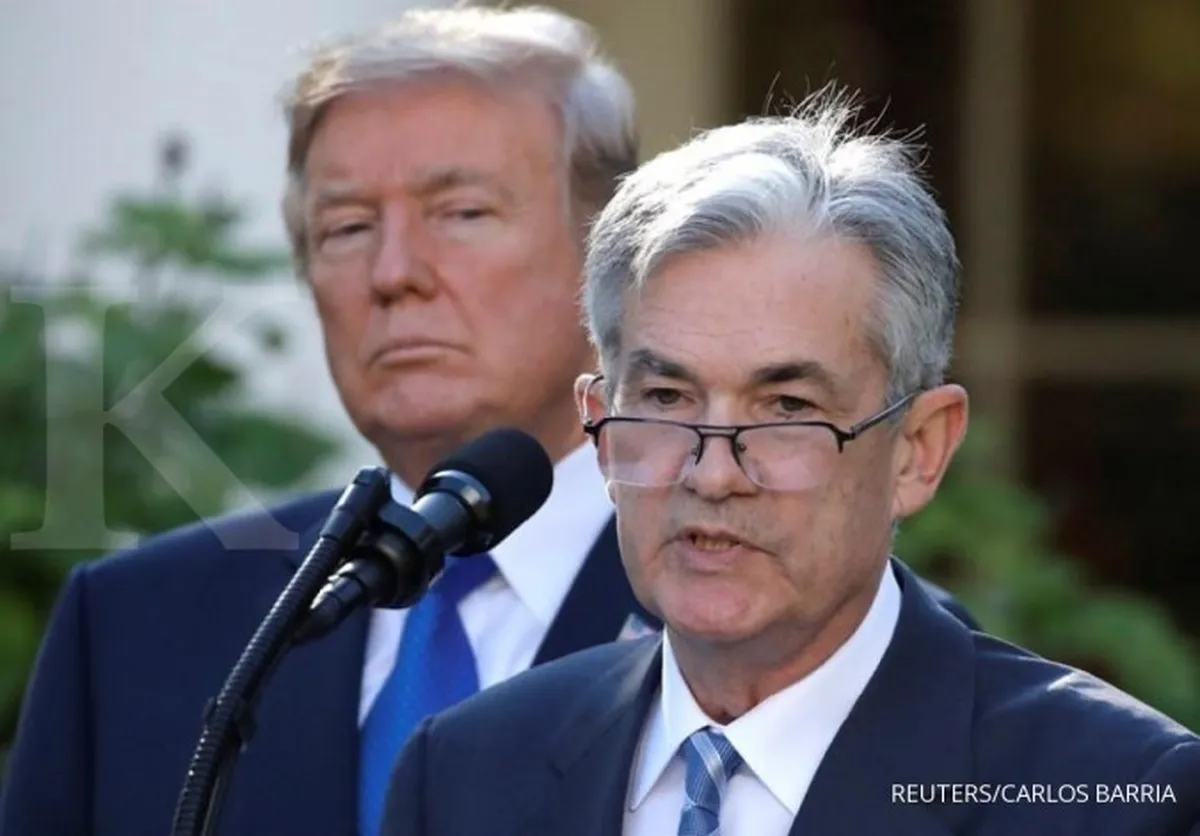 Klaim Lebih Paham Moneter, Donald Trump Minta The Fed Turunkan Bunga