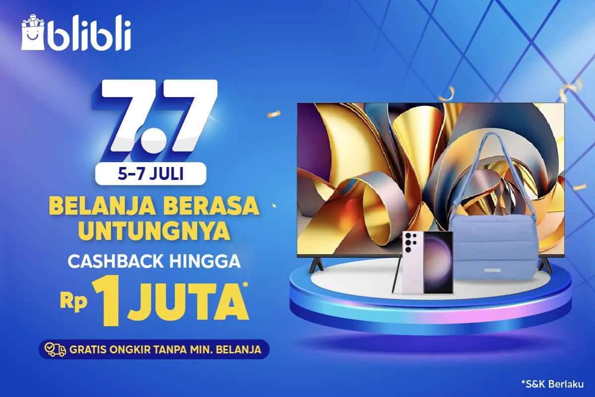 Siap-siap Momen Back to School, Blibli Hadirkan Penawaran Menarik di Double Day 7.7