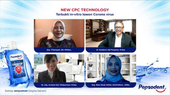 Pepsodent Active Defense Mouthwash Mengandung Teknologi CPC yang Terbukti Bantu Kurangi Jumlah Virus SARS-CoV-2